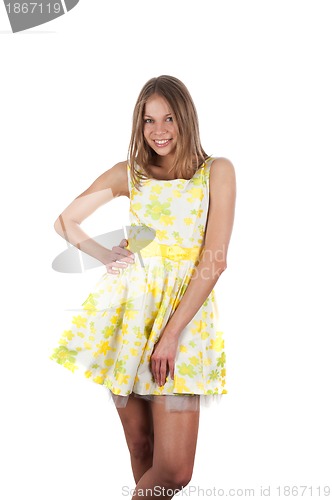 Image of beautiful blond woman