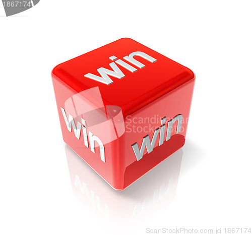 Image of Win red dice