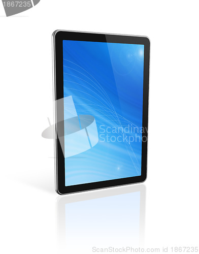 Image of 3D digital tablet pc