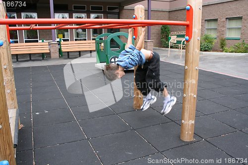 Image of Boy on Playground