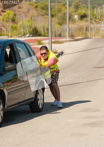 Image of Pushing uphill