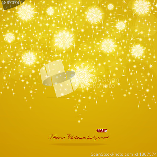Image of Abstract shiny Christmas background