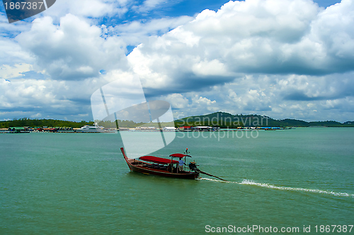 Image of Boat at  Phuket.