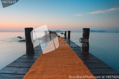 Image of Wooden jetty 