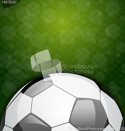 Image of Football card with place for your text