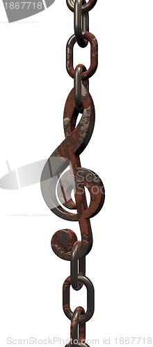 Image of rusty clef