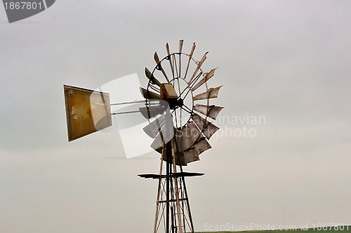 Image of Windmill water pump