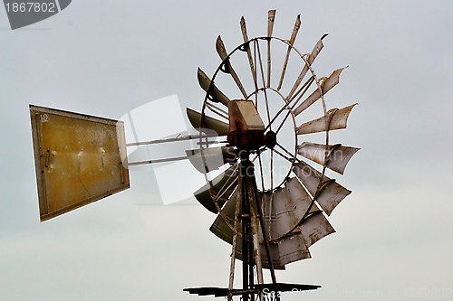 Image of Windmill water pump