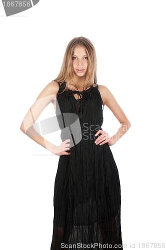 Image of beautiful blond woman