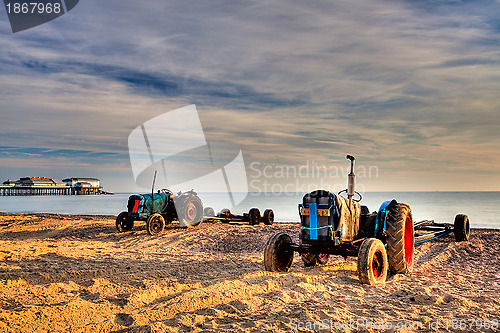 Image of On the Cromer beach