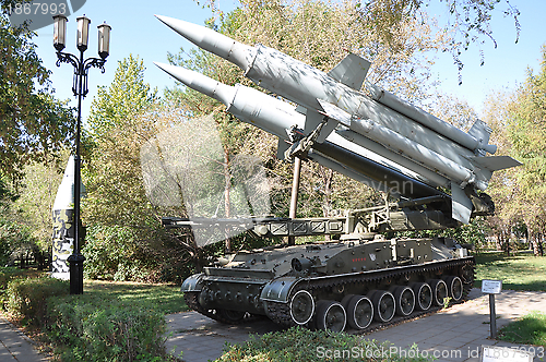 Image of Elements of anti-aircraft missiles