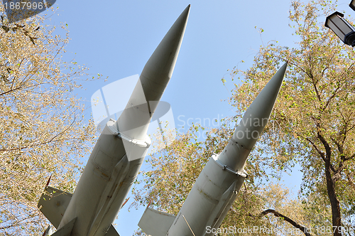 Image of Elements of anti-aircraft missiles