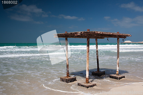 Image of On the beach in Dubai