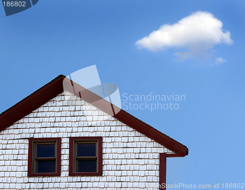 Image of House and cloud