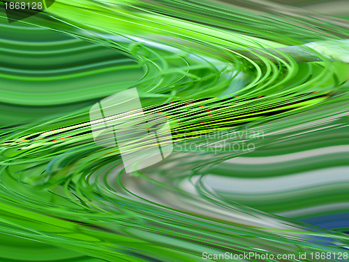 Image of Green abstract background