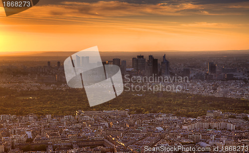 Image of Paris at Dusk