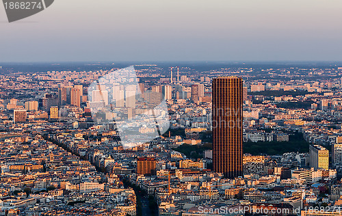 Image of Paris- aerial view