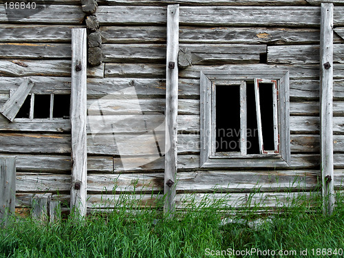 Image of Old abandoned wooden house