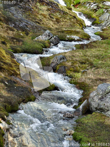 Image of Small stream or brook in Norway