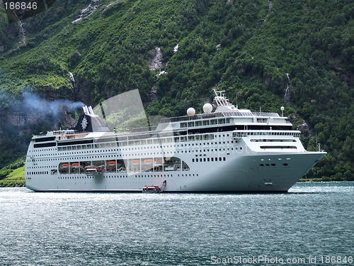 Image of Luxurious passenger ship