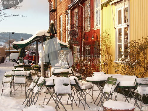 Image of Drøbak in the winter