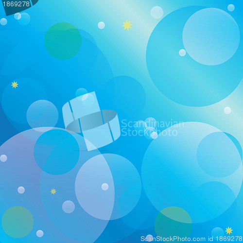 Image of blue abstract light background