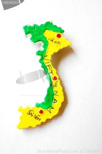 Image of Map of Vietnam