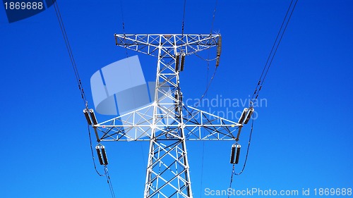 Image of High voltage transmission lines