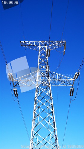 Image of High voltage transmission lines