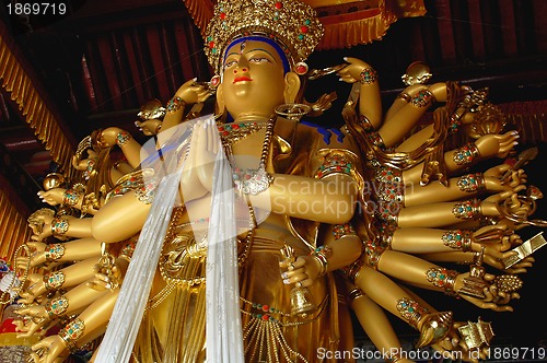 Image of Thousand-hand Goddess