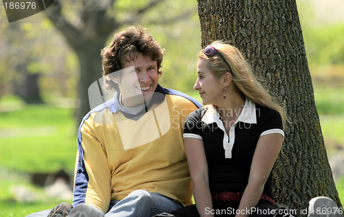 Image of Couple in the park