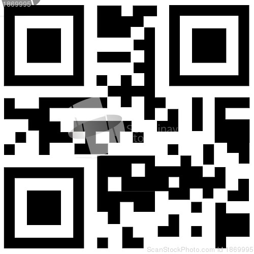 Image of qr code for smart phone 