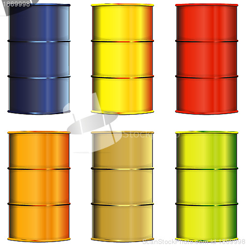 Image of Set of barrels