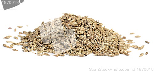 Image of Spices: small pile of zeera seeds