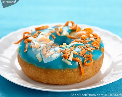 Image of fresh baked donut