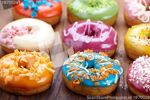 Image of fresh baked donuts