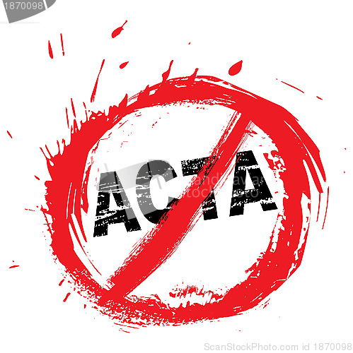 Image of No ACTA symbol