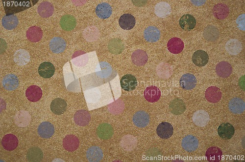 Image of Vintage Polka Dot Background