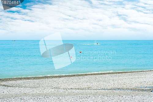 Image of solar sea beach