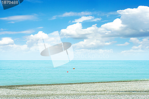 Image of solar sea beach