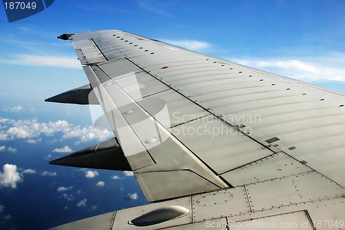 Image of Airplane wing