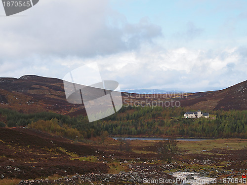 Image of Western Monadliaths mountain, Scotland in may