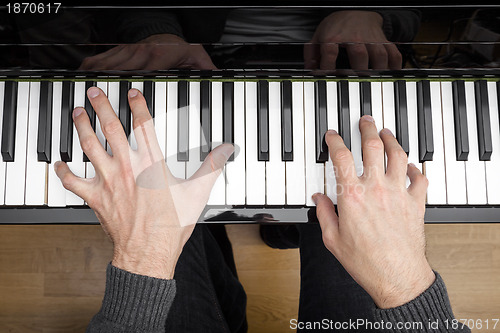 Image of piano playing