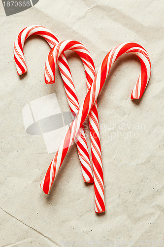 Image of red christmas candy