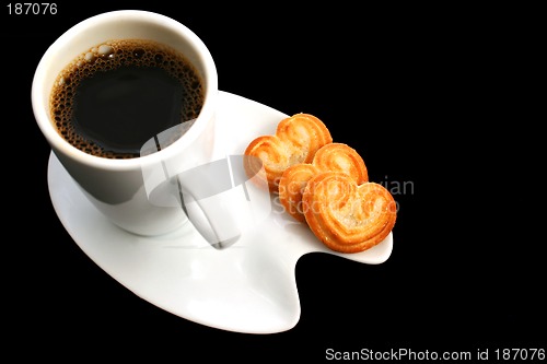 Image of Coffee on Black