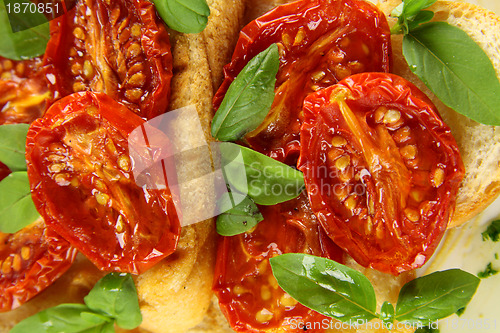 Image of Roasted Tomato Bruschetta