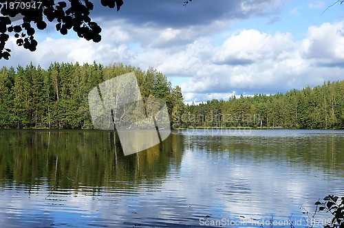 Image of Landscape with lake