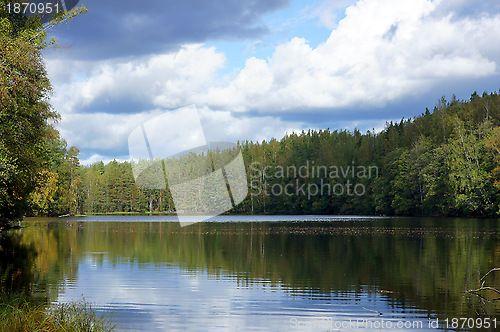 Image of Landscape with lake