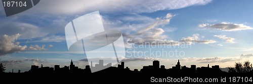 Image of City silhouette (panorama)