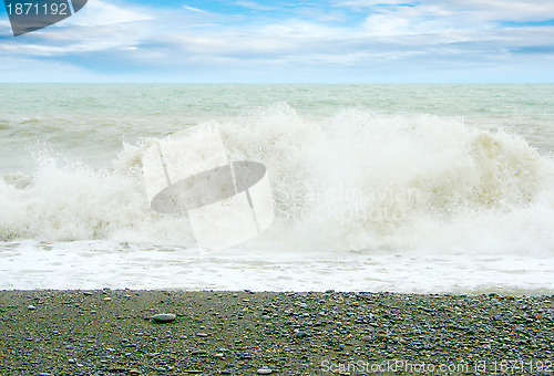 Image of solar sea beach